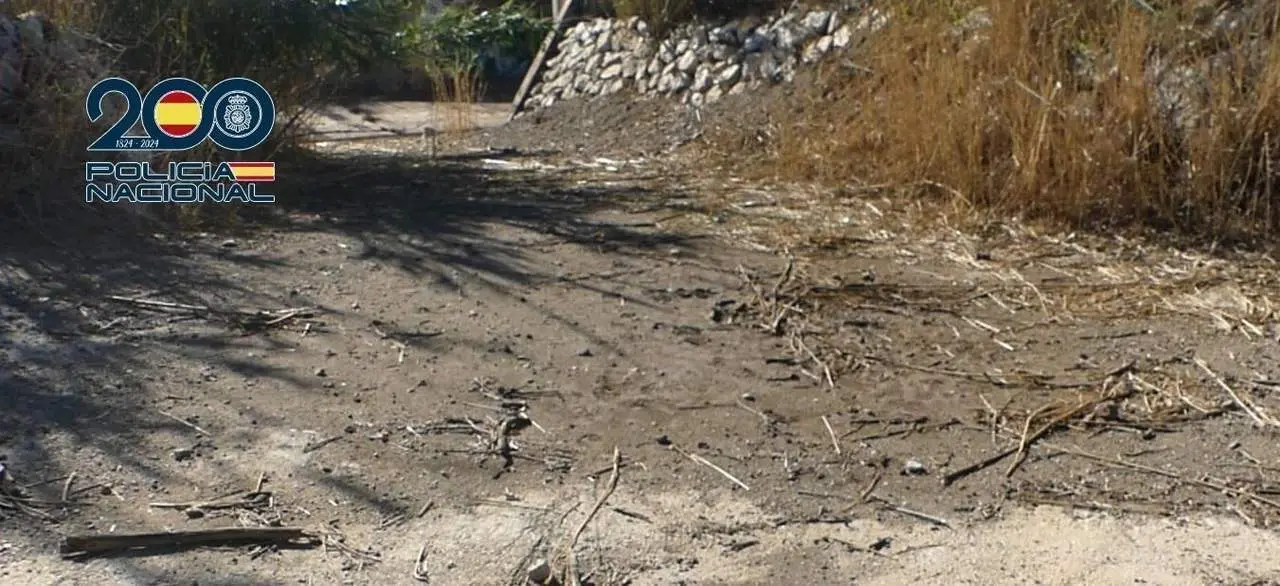 Zona del hallazgo del cad&aacute;ver. - CNP