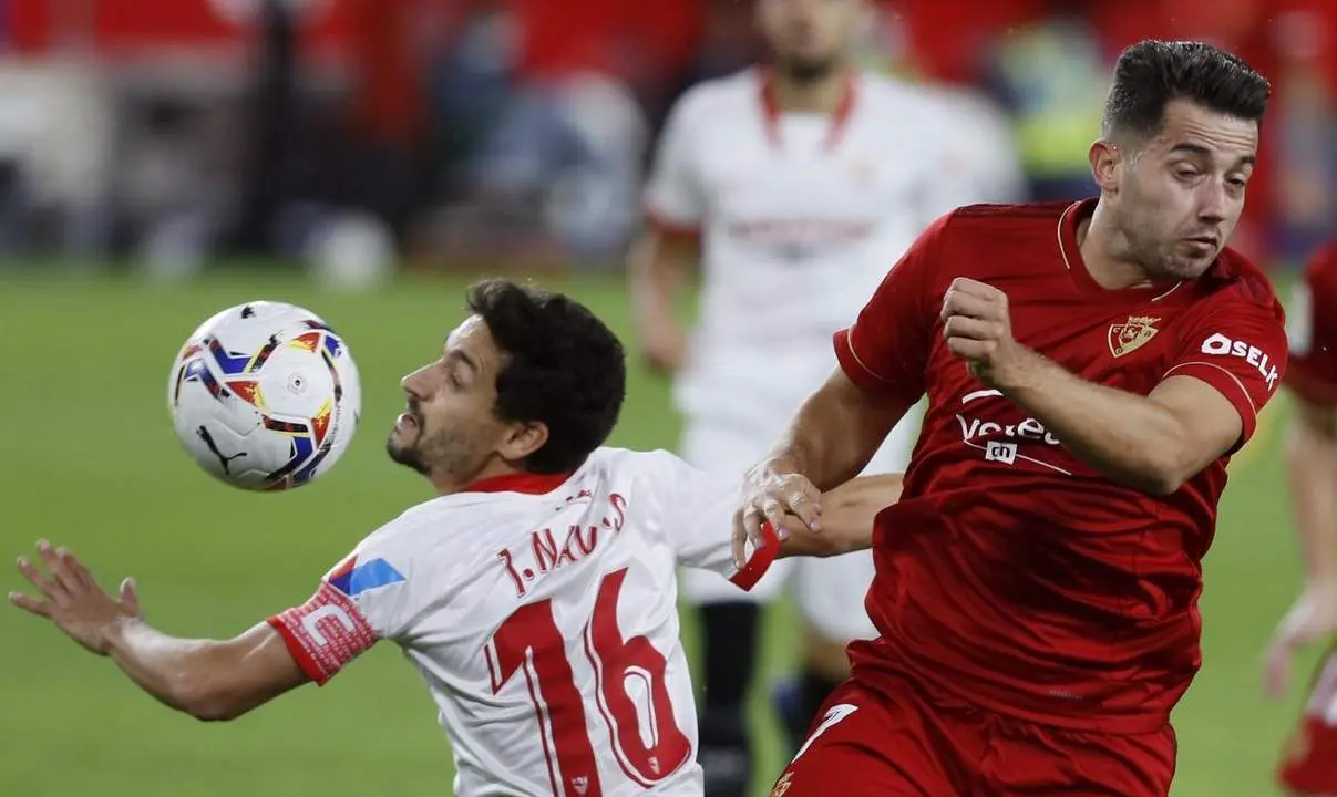 Imagen del Sevilla-Osasuna.  - efe