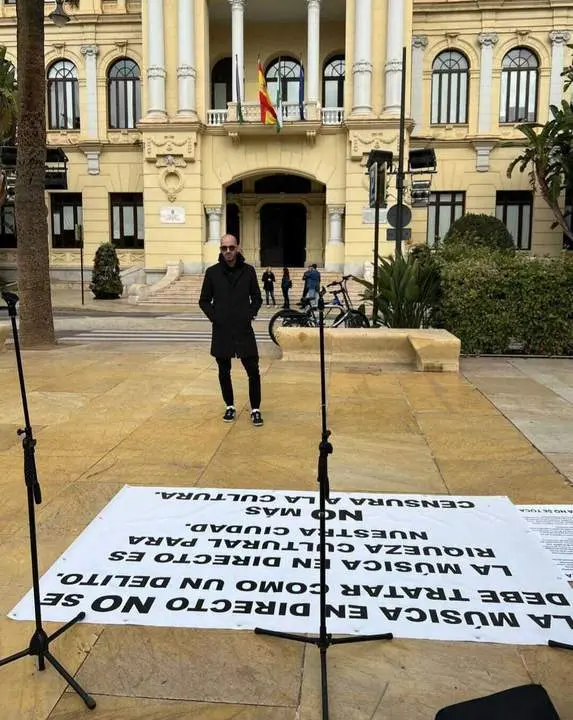 Empieza una huelga de hambre en defensa de la m&uacute;sica en directo en M&aacute;laga