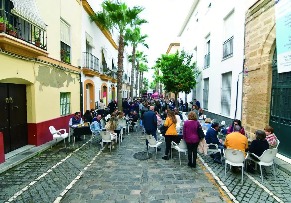 Imagen de archivo de la emblem&aacute;tica calle de La Palma en el barrio de La Vi&ntilde;a.  - Eulogio Garc&iacute;a