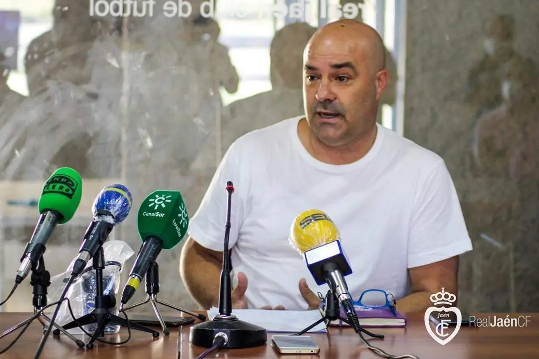 Jos&eacute; Antonio Presa 'Puskas', director general del Real Ja&eacute;n. - REAL JA&Eacute;N