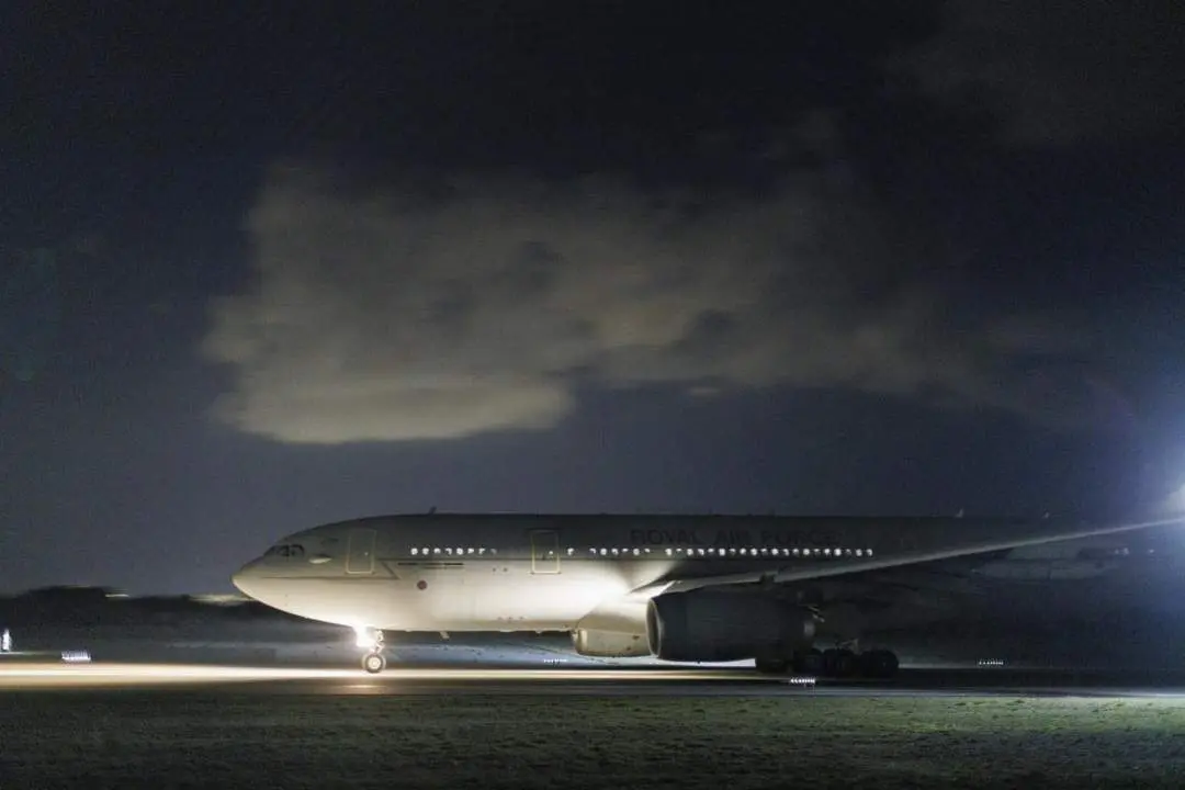 Avi&oacute;n de la RAF brit&aacute;nica. - EFE