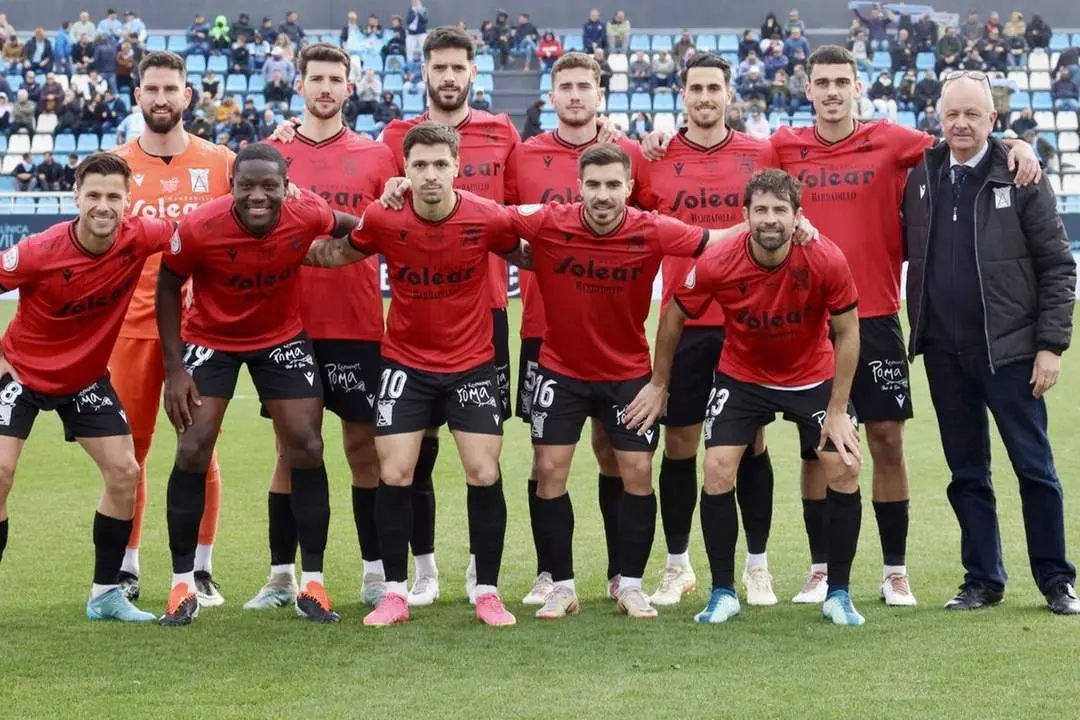 Once inicial que present&oacute; el Atl&eacute;tico Sanluque&ntilde;o en su visita al Ibiza - UDI