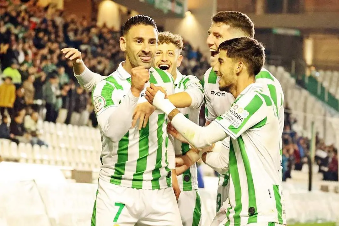 Kike M&aacute;rquez, autor del 1-0 ante el Atl&eacute;tico de Madrid B en C&oacute;rdoba - CCF