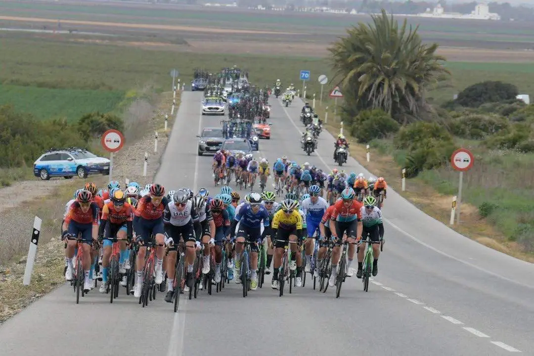 Una de las etapas de la Vuelta a Andaluc&iacute;a en 2023. - VUELTA A ANDALUC&Iacute;A
