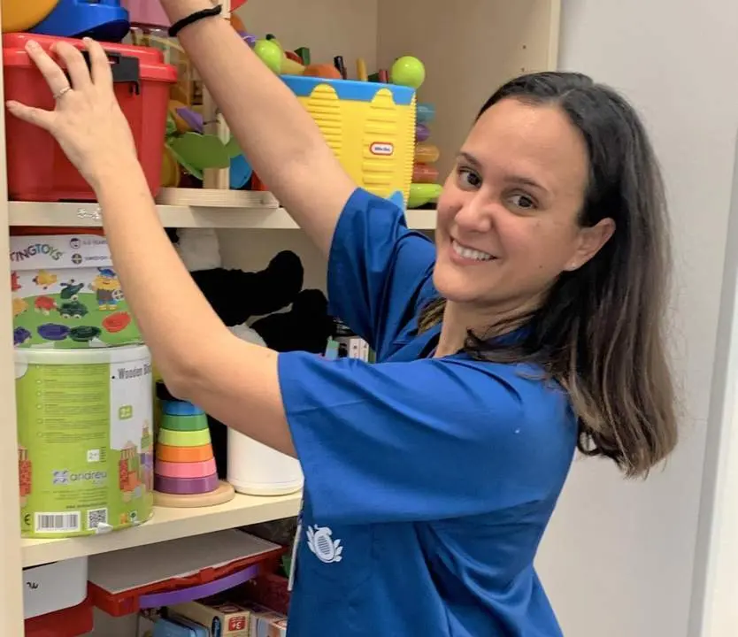 Leticia Ruiz, coordinadora del equipo de Atenci&oacute;n Temprana. - San Juan Grande