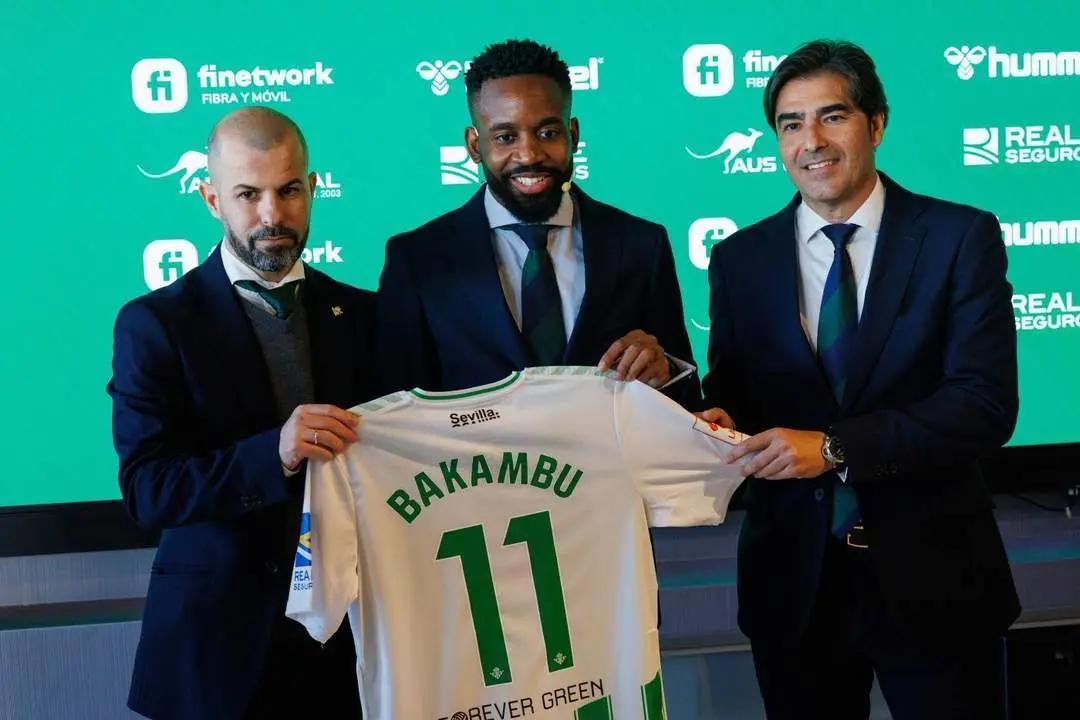 Bakambu en su presentaci&oacute;n. - efe