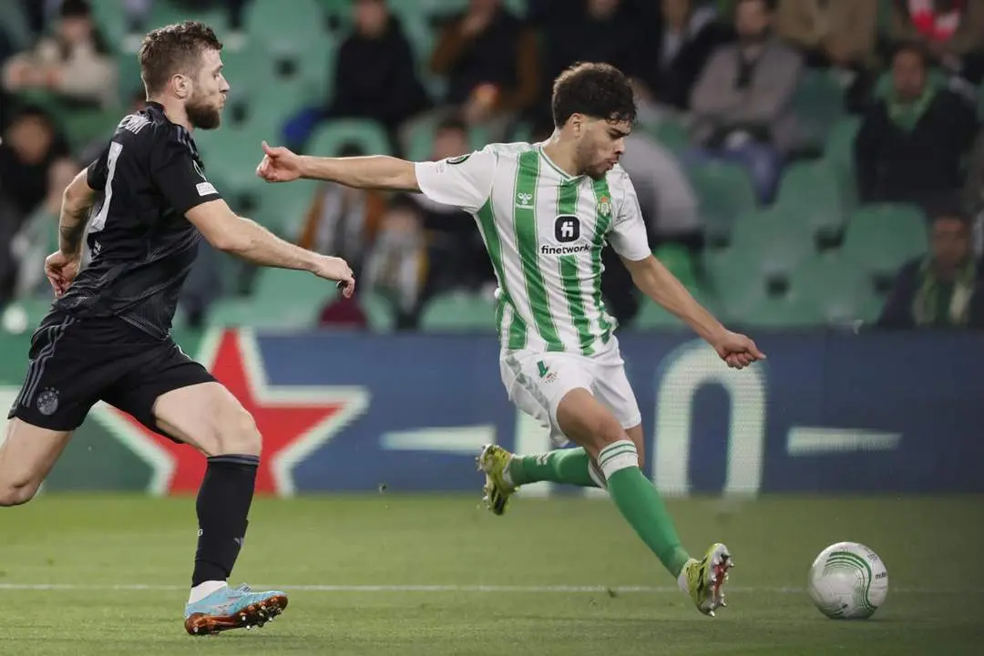 Imagen del Betis - Dinamo de Zagreb. - efe