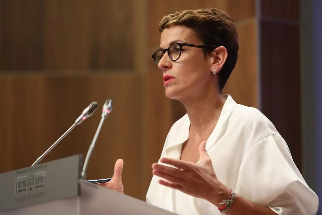 Mar&iacute;a Chivite. - ep