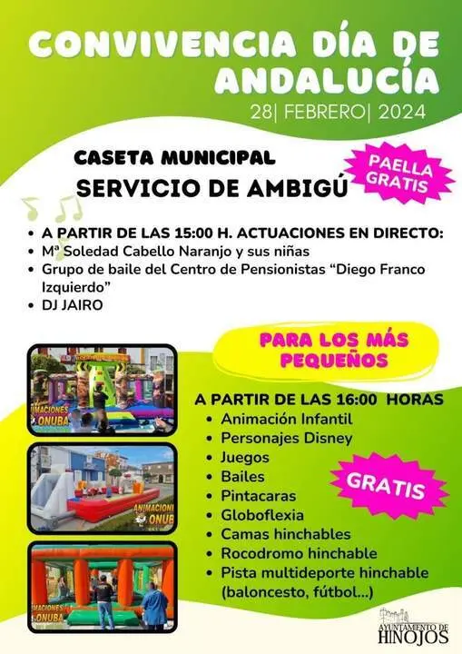 Celebraci&oacute;n D&iacute;a de Andaluc&iacute;a en Hinojos - Ayto Hinojos