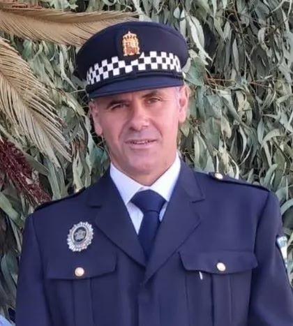 &Aacute;ngel Fornelino, polic&iacute;a de Hinojos reconocido - Ayto Hinojos
