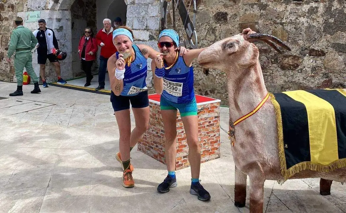 Raquel Mel&eacute;ndez y Laura Mart&iacute;n, en Ceuta - AI