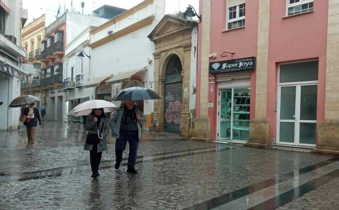 Vuelve la lluvia a Jerez. - F.C.A.