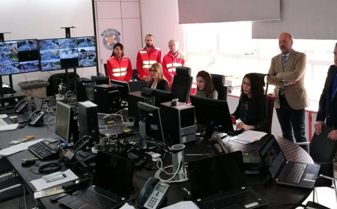Instalaciones del Cecop. - Archivo