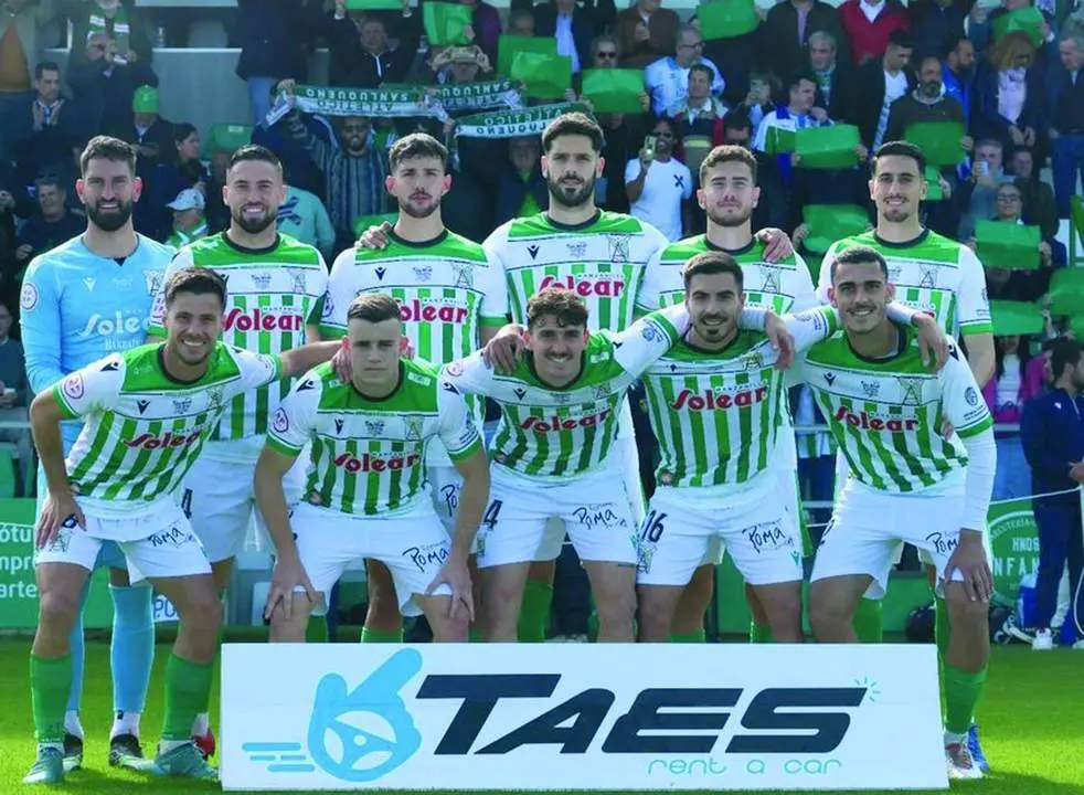 Once inicial que present&oacute; el Atl&eacute;tico Sanluque&ntilde;o ante el M&aacute;laga - ASCF