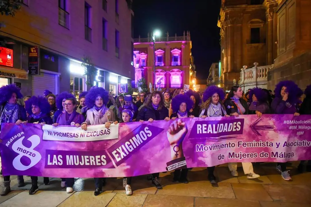 La manifestaci&oacute;n de M&aacute;laga. - &Aacute;lex Zea/Europa Press