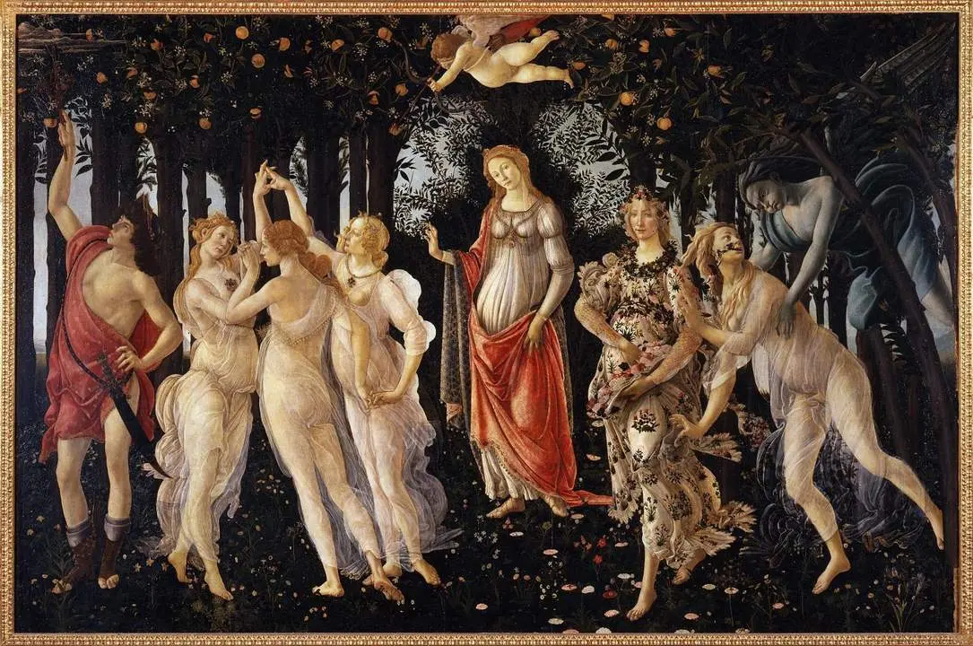 &lsquo;La Primavera&rsquo;, pintura de Sandro Botticelli. - Wikipedia