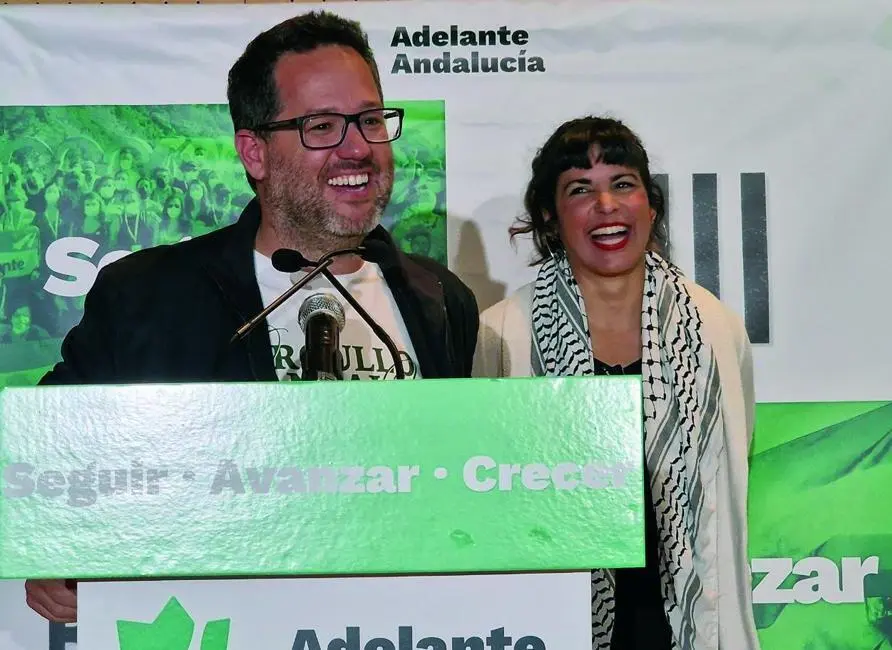 Jos&eacute; Ignacio Garc&iacute;a con Teresa Rodr&iacute;guez.  - Viva