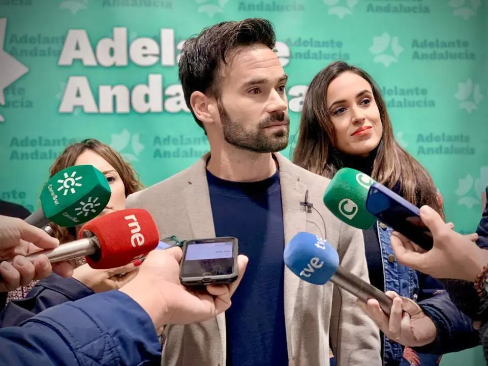 El portavoz de Adelante Izquierda Gaditana, David de la Cruz. - VIVA