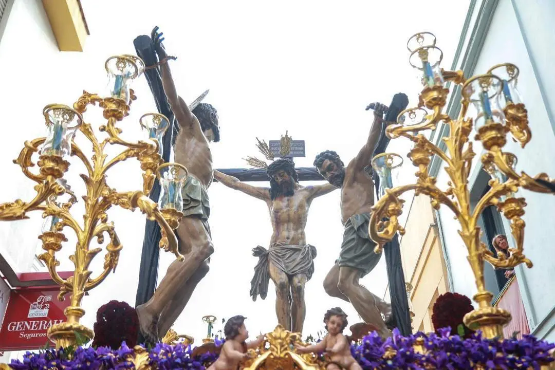 El Cristo de la Esperanza, de la Hermandad de la Vera Cruz.  - Cristo Garc&iacute;a