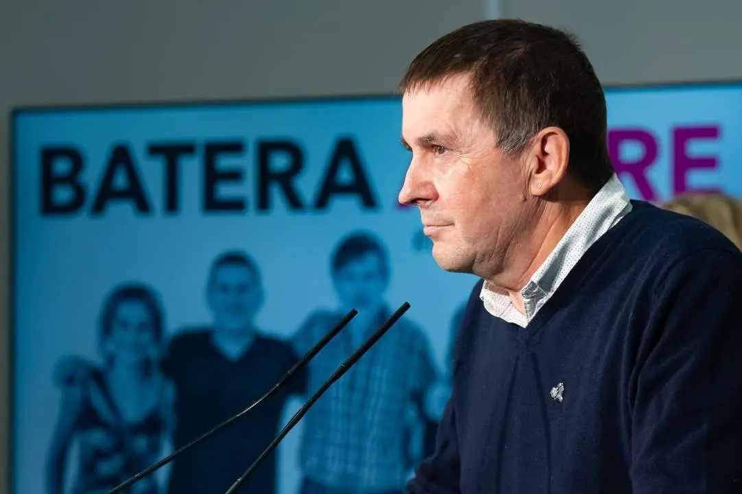 El coordinador general de EH Bildu, Arnaldo Otegi. | Europa Press.