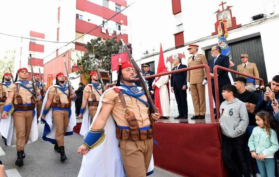 Regulares en el Mi&eacute;rcoles Santo de Algeciras. - AI