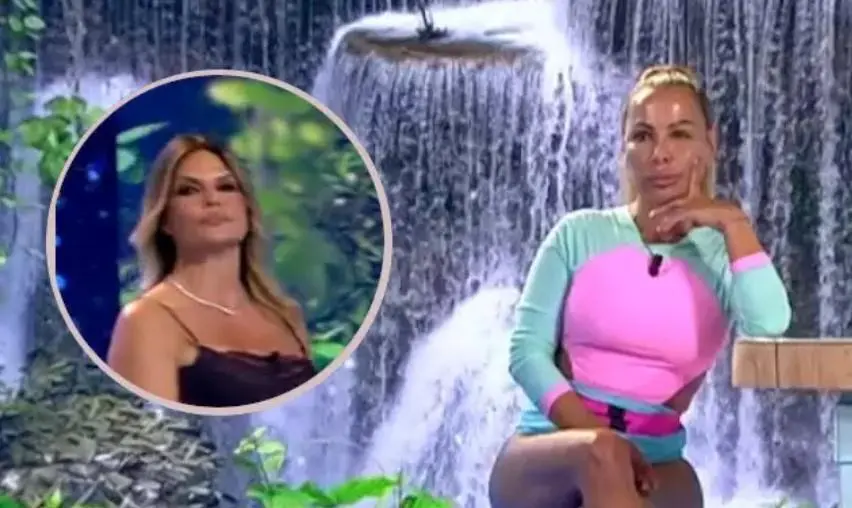 Makoke y Lorena Morlote durante la emisi&oacute;n de 'Tierra de Nadie'. - EP