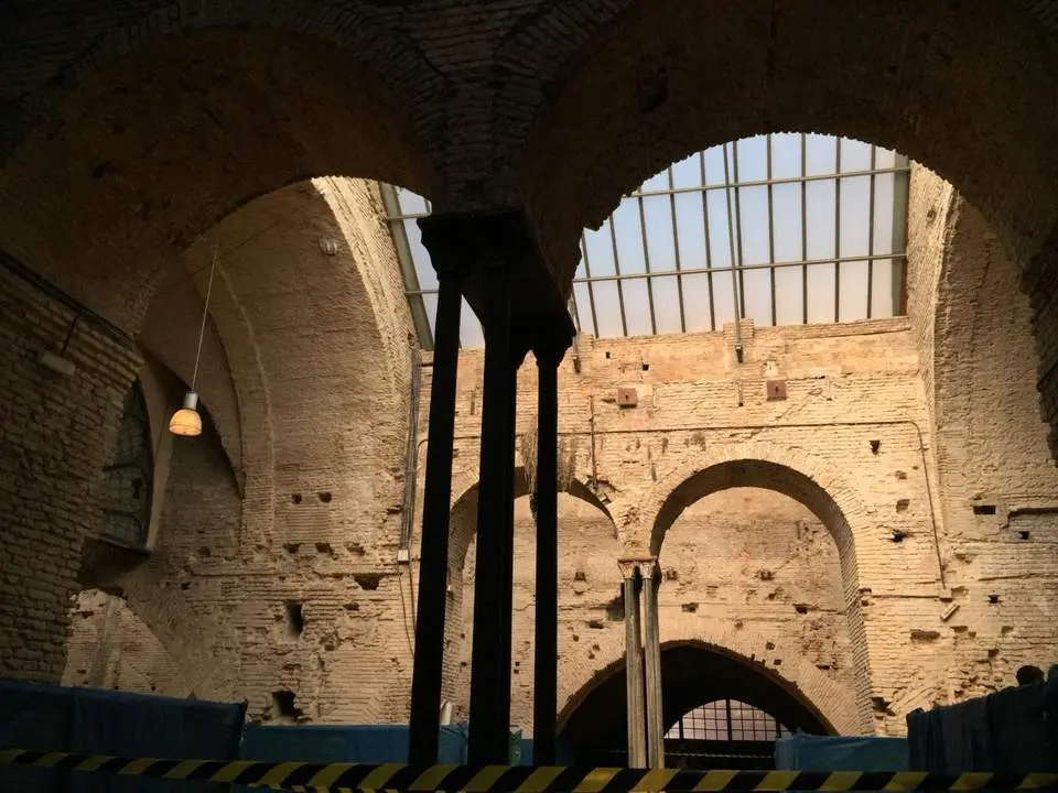 Las Atarazanas, al inicio de las obras. - CT
