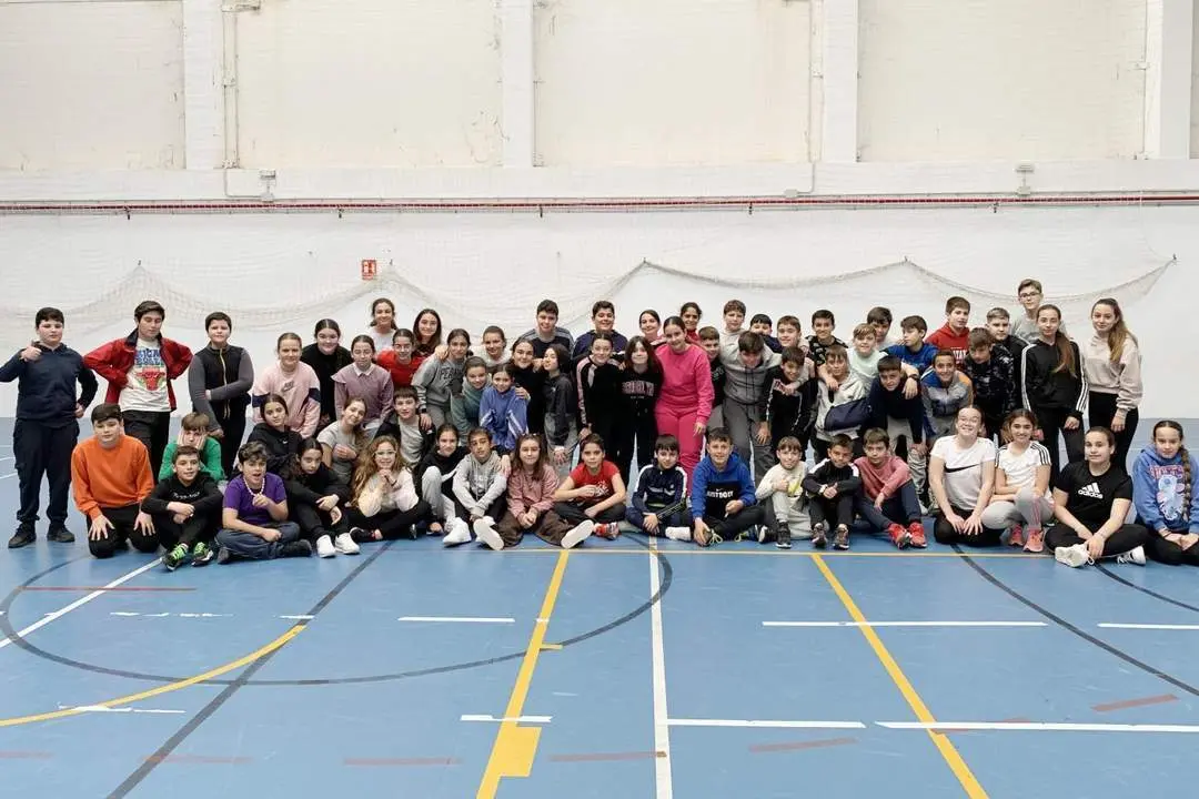 Los alumnos del CEIP Maestra Caridad Ruiz que estar&aacute;n en Catalu&ntilde;a - Cmcr