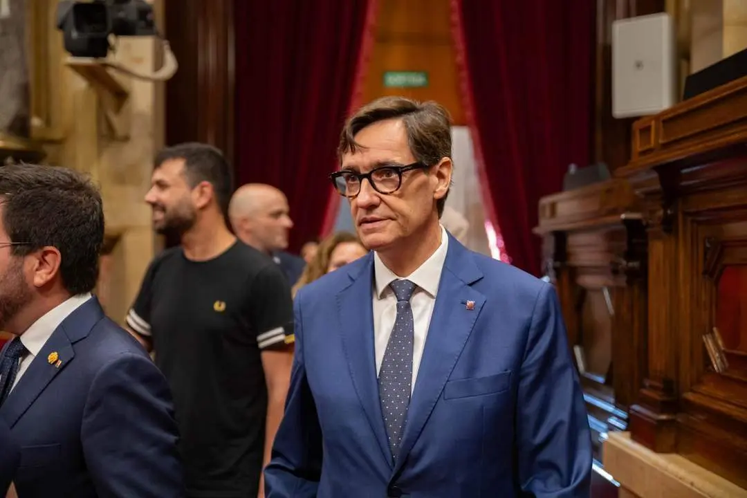 El l&iacute;der del PSC, Salvador Illa. - Europa Press