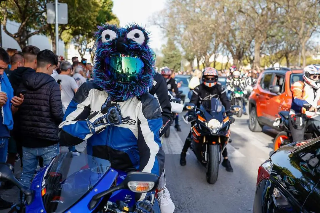 La motorada regresa a Jerez - Cristo Garc&iacute;a