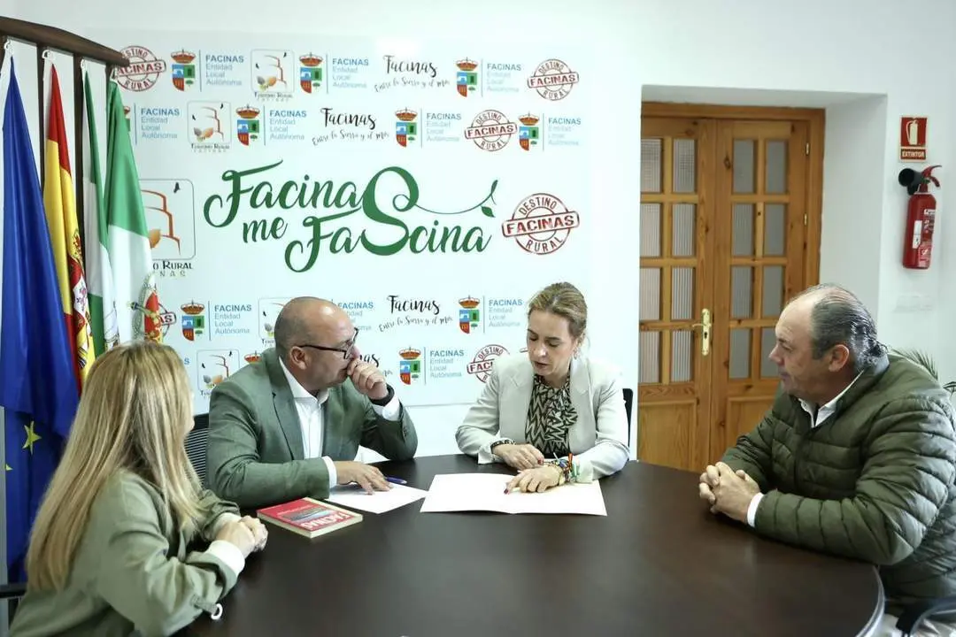 Almudena Mart&iacute;nez en Facinas. - AI