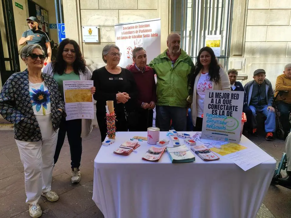 La "familia" que ayuda a los enfermos de Parkinson del Campo de Gibraltar