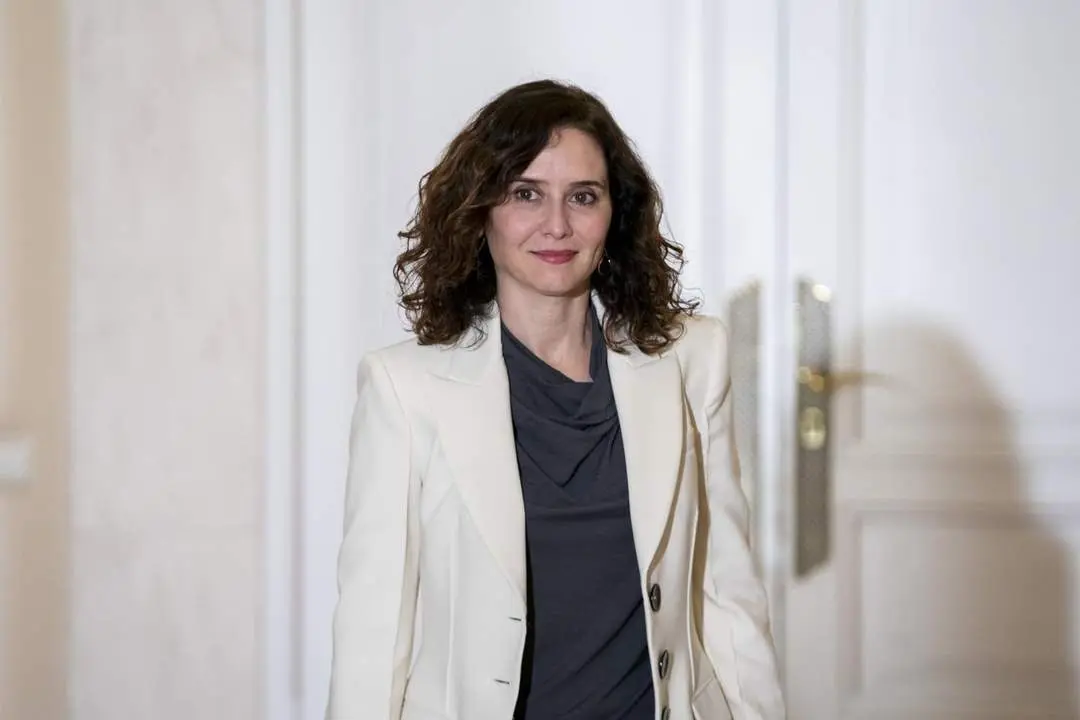 La presidenta de la Comunidad de Madrid. - Europa Press