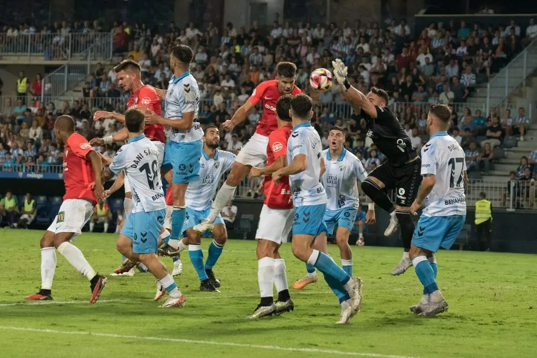 Imagen del partido de la primera vuelta.  - A. Quintero