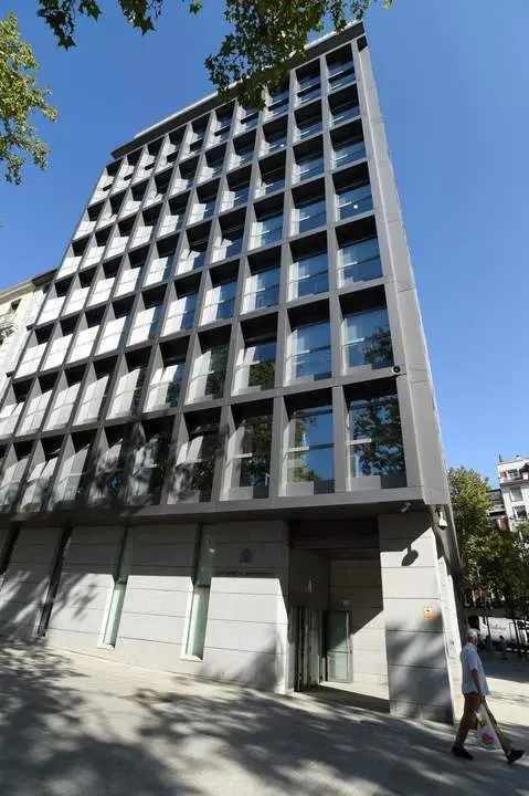 Fachada de la Audiencia Nacional. - EP