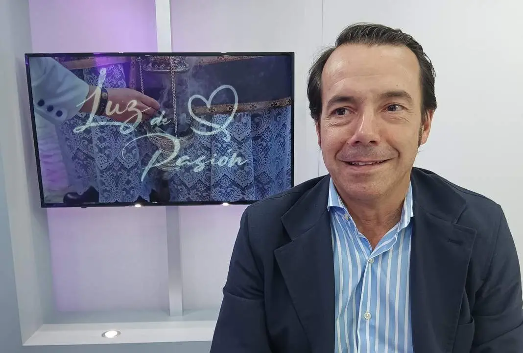 Joaqu&iacute;n Vallejo, en el programa 'Luz de Pasi&oacute;n', de 7 TV Jerez.  - Andaluc&iacute;a Informaci&oacute;n