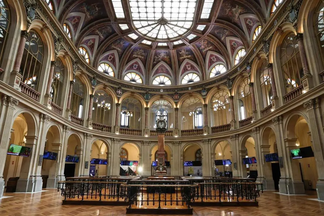 Interior del Palacio de la Bolsa. - EP