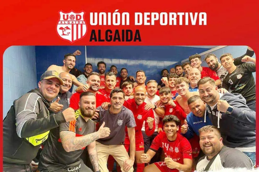 La UD Algaida celebra el triunfo obtenido en Rota - UDA