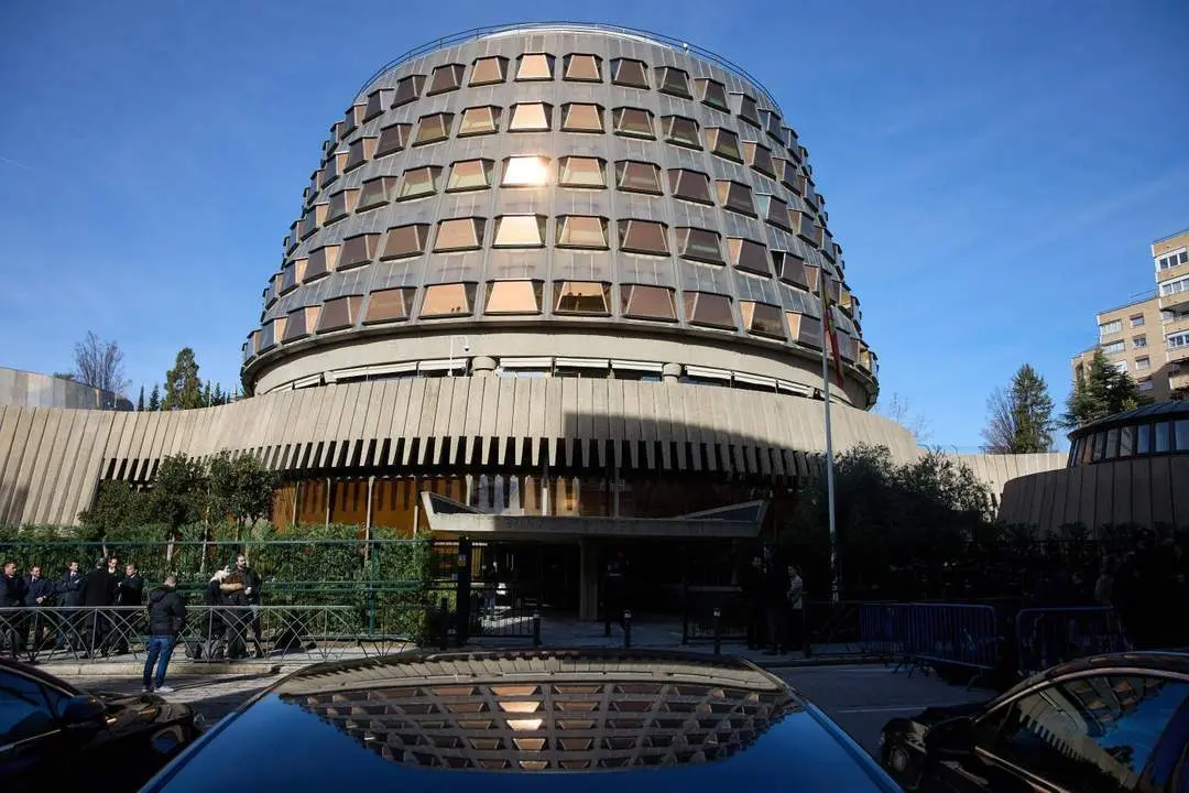 Fachada del Tribunal Constitucional. - Europa Press
