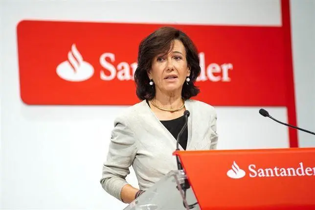 La presidenta de Banco Santander, Ana Bot&iacute;n. - EP