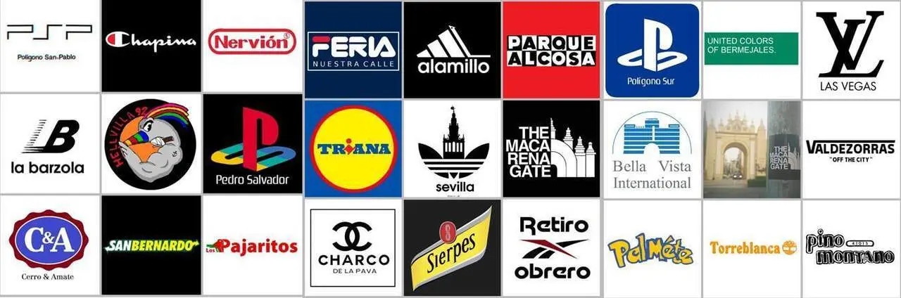 Los logotipos sevillanizados. - @bernar_sf / X