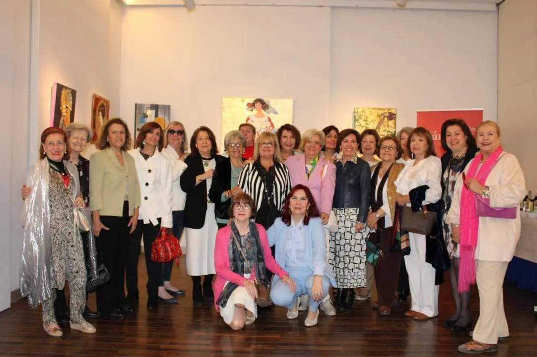 Las pintoras participantes en la muestra. - CCS