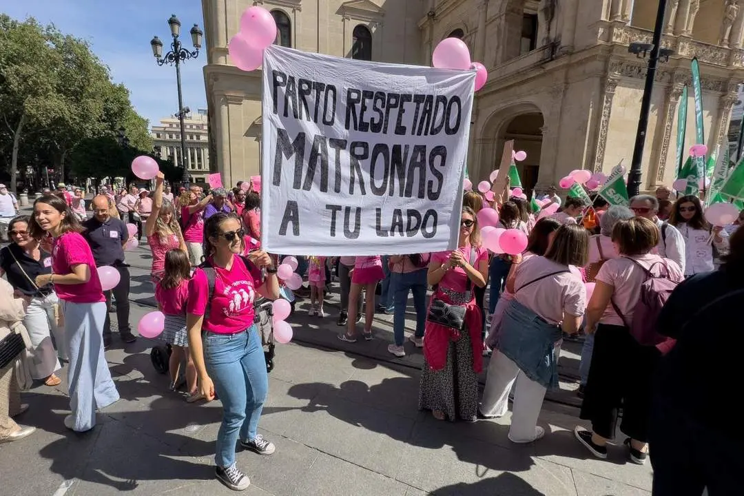 Un momento de la manifestaci&oacute;n. - EFE
