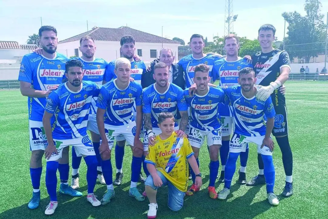 Once inicial que present&oacute; el Rayo Sanluque&ntilde;o en La Quinta de la Paz - RS