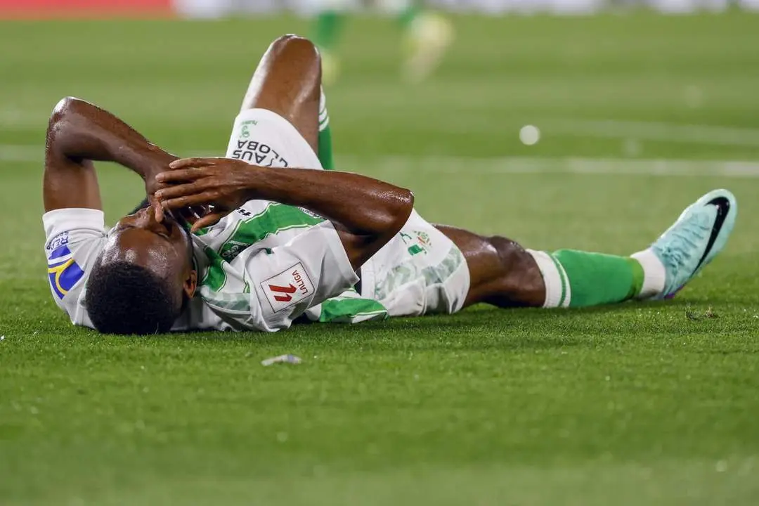 Bakambu, lesionado. - efe