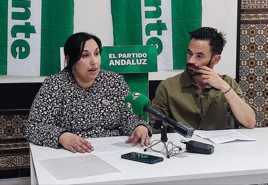 Ana Fern&aacute;ndez y David de la Cruz, en rueda de prensa. - VIVA
