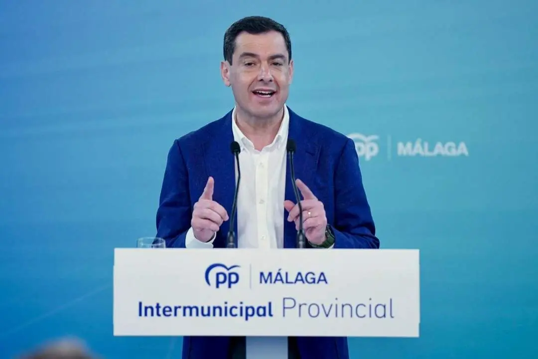 El presidente del PP de Andaluc&iacute;a y de la Junta de Andaluc&iacute;a. - EP