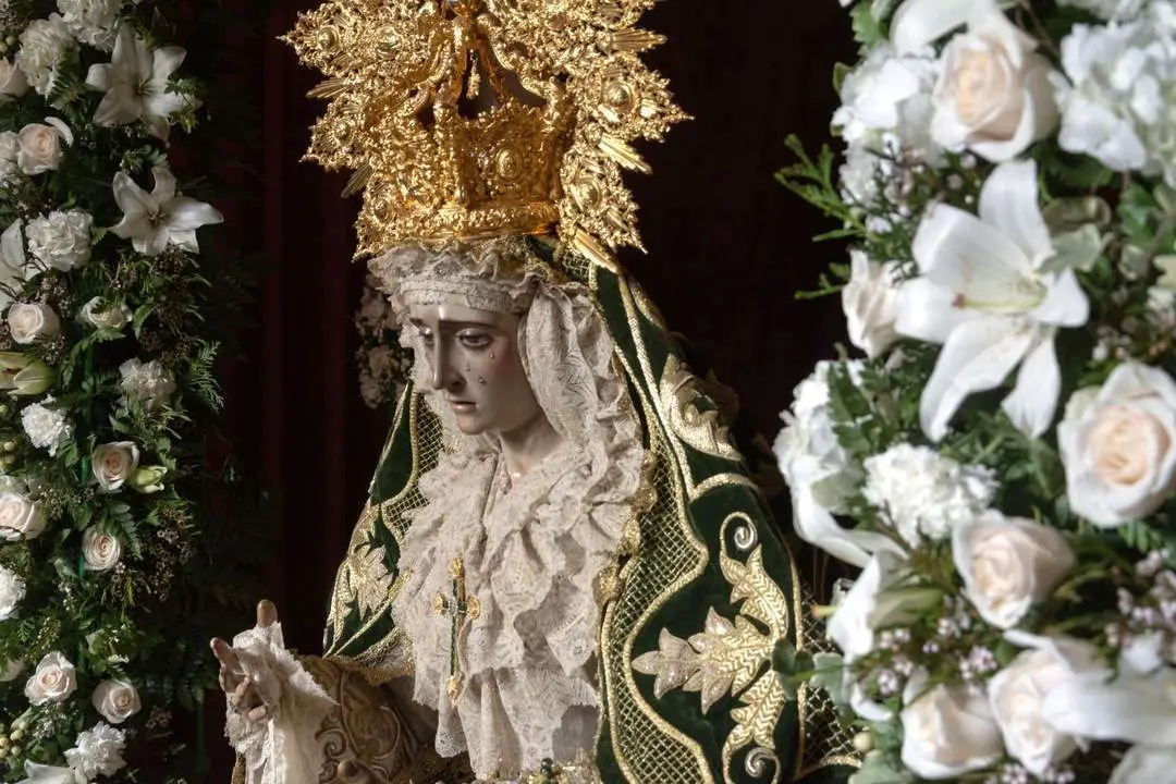 La Virgen de la Esperanza, de la Hermandad de la Yedra.  - Manolo Salado 