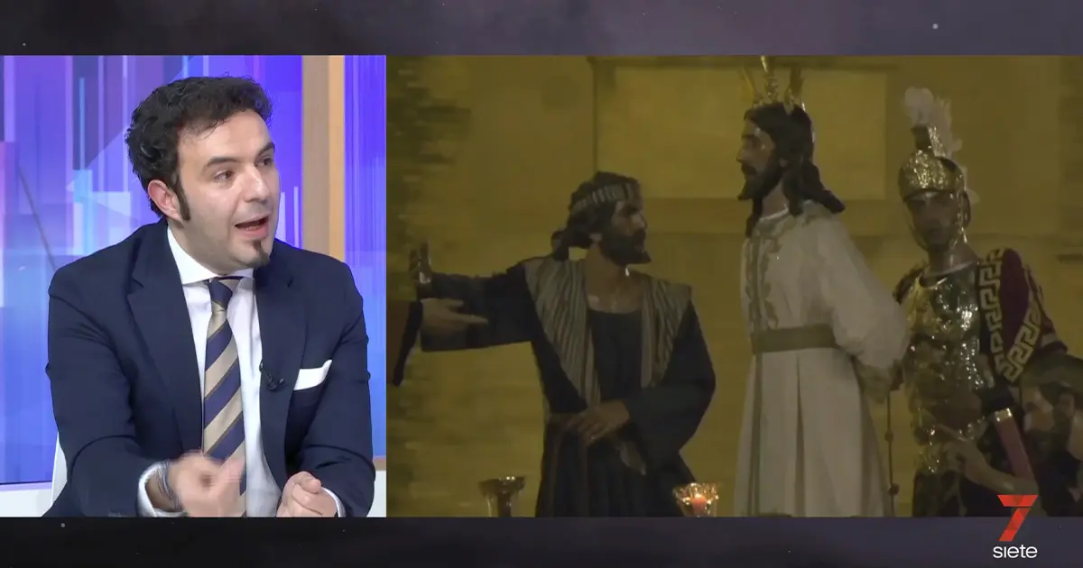 Pablo Borrallo: "El sanedrita calzado tiene una enorme carga simb&oacute;lica en el misterio"